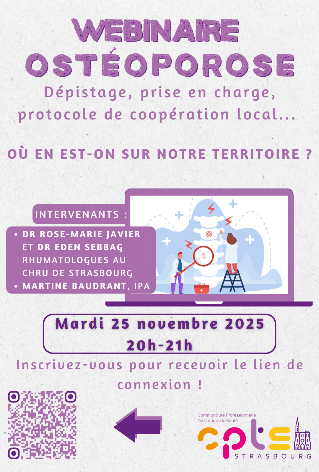 Webinaire Ostéoporose – Mardi 25 novembre -format NL