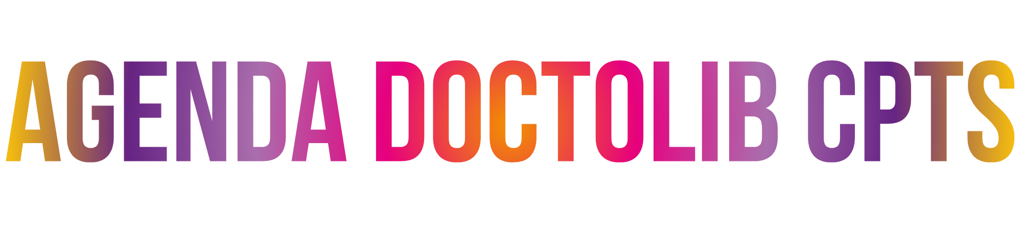 <p>Création de votre agenda Doctolib CPTS</p>
